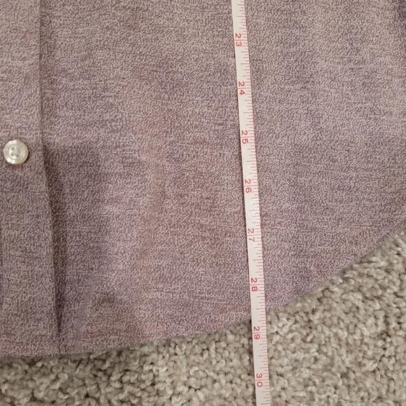 Penguin Men's Plum Wine Long Sleeved Shirt - Picture 9 of 10